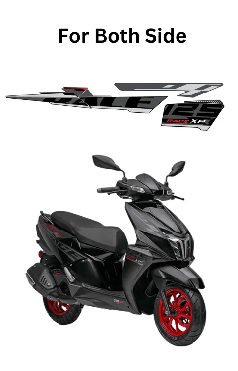 Ntorq XP 125 Sticker | Made in Premium Matte Vinyl with FPF (Fade Protection Film), Waterproof, Precut Sticker, Pack of 1